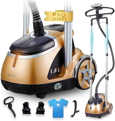 Professional dual bar garment steamer