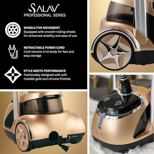 Professional dual bar garment steamer — photo 3