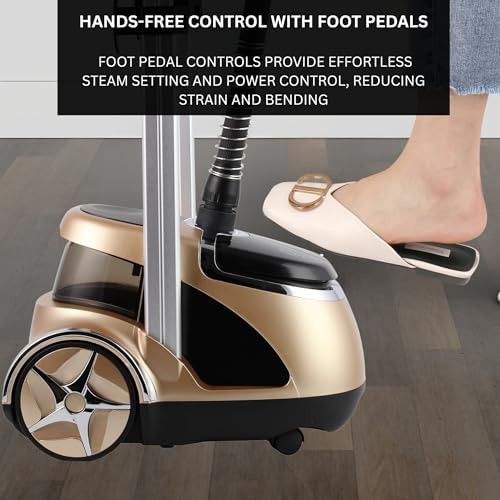 Professional dual bar garment steamer — photo 4