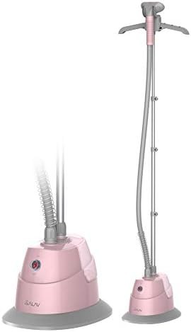 Blush pink full size standing garment steamer