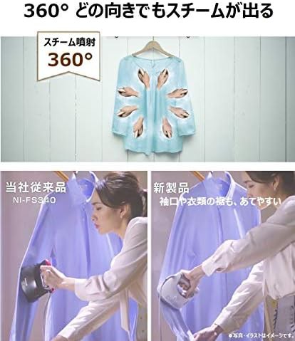 Dark blue clothing steamer Japan import — photo 4