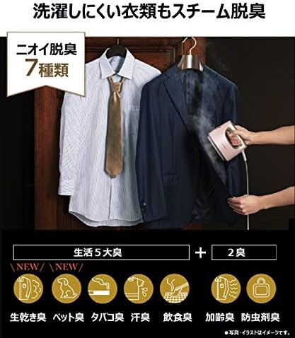 Dark blue clothing steamer Japan import — photo 5
