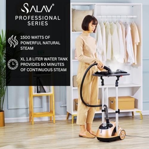 Professional steamer with rotatable ironing board — photo 4