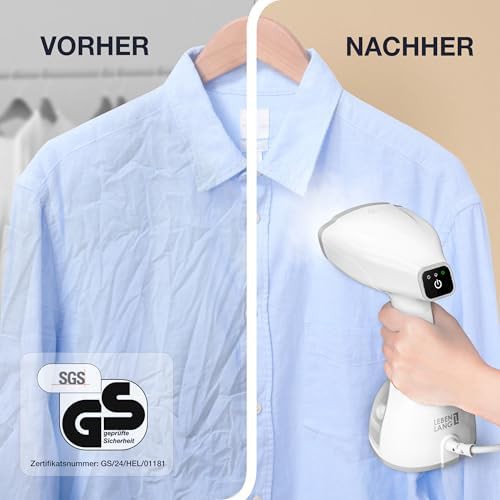 Handheld 1500W steamer with ironing glove — photo 5