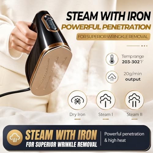 Alloy soleplate three level steamer — photo 4
