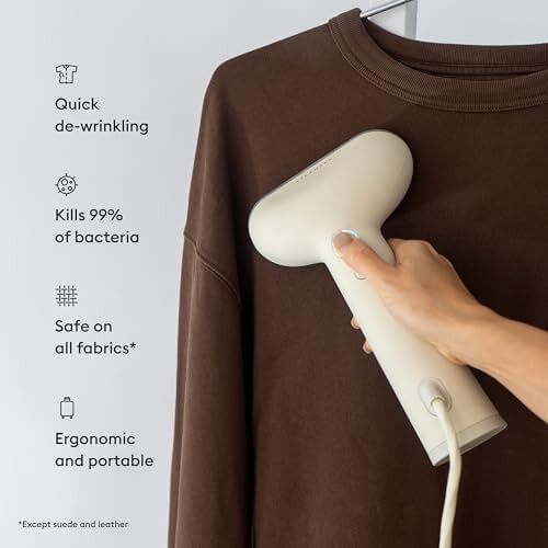 Steamery handheld clothes steamer cirrus 3 beige — photo 3
