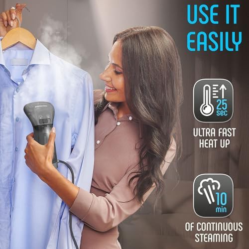 Portable Travel Steamer with Metal Steam Head — photo 4