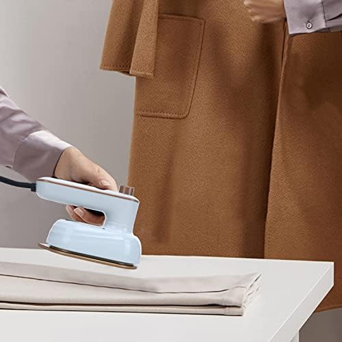 White rotatable mini travel garment steamer — photo 3