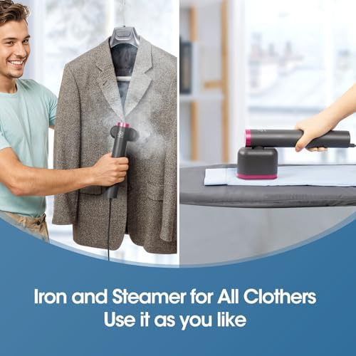 Handheld garment steamer with two levels — photo 4