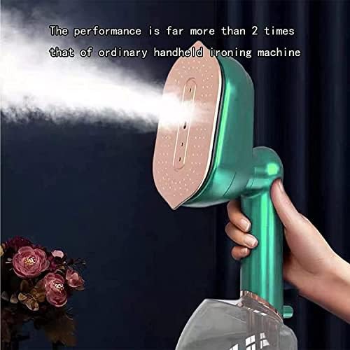 Green vertical steam handheld travel iron — photo 3
