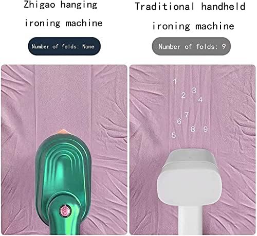 Green vertical steam handheld travel iron — photo 5