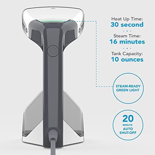 Virtuoso White 1000W Handheld Garment Steamer — photo 5