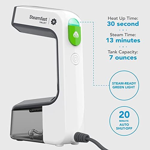 Valet White Handheld Steamer with Removable Tank — photo 5