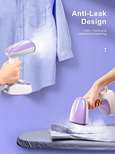 Folding handheld design garment steamer — photo 4