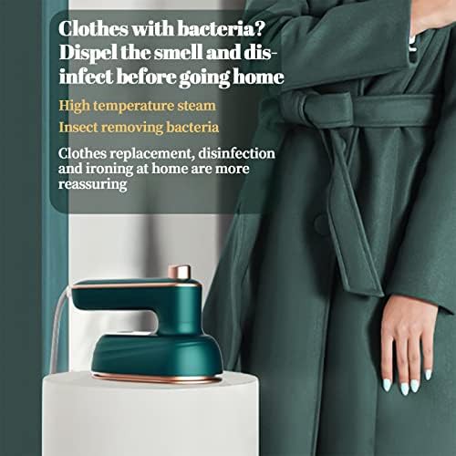 Rotatable head mini travel garment steamer — photo 5