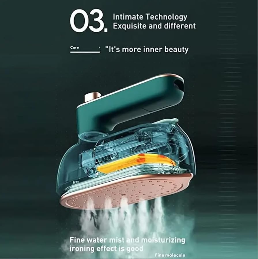 Rotatable Head Professional Mini Handheld Iron — photo 5