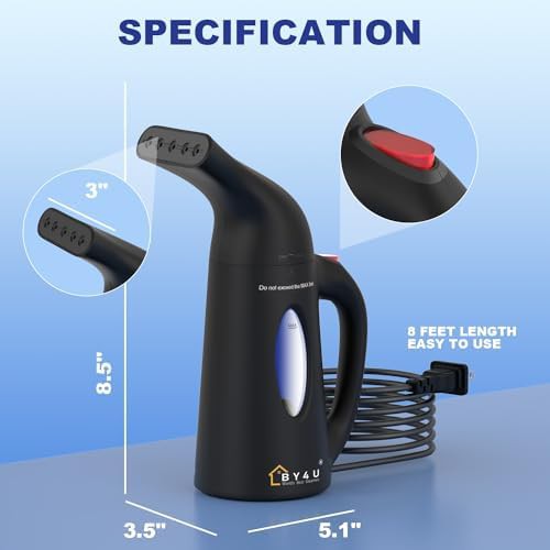 Powerful Handheld Clothing Steamer for Home — photo 4