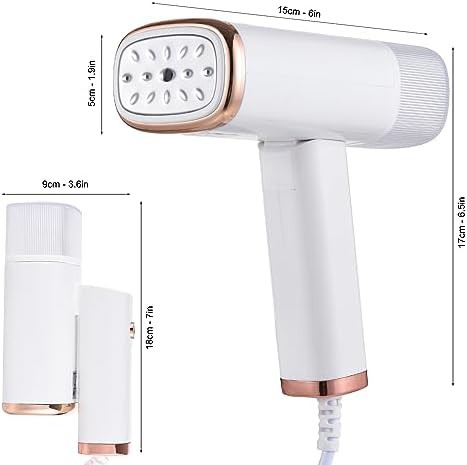 Foldable handheld 1000W fabric steamer — photo 5