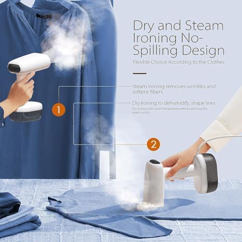 Powerful 1800W Handheld Garment Steamer — photo 3