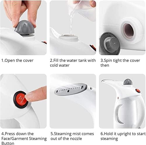 Two in One Handheld Fabric and Facial Steamer — photo 5
