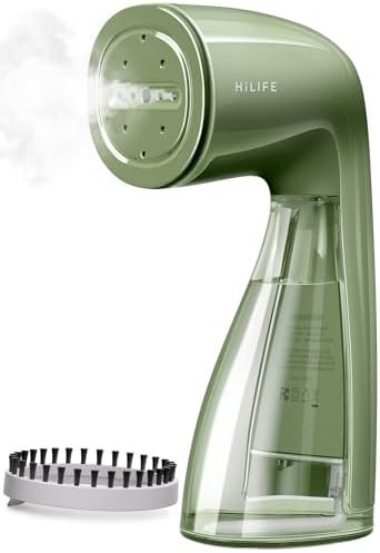 Compact travel clothes steamer with fast heat