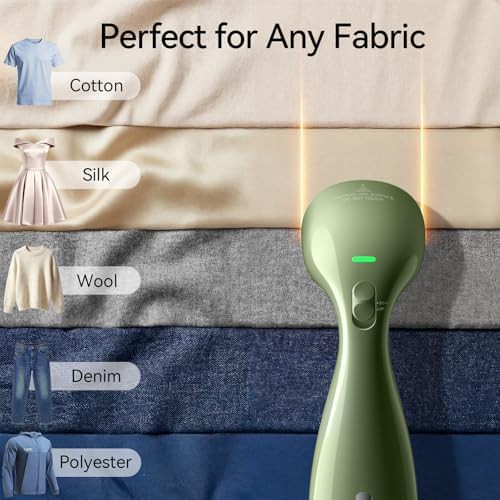 Compact travel clothes steamer with fast heat — photo 3