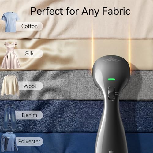 1100W fast heat portable clothes steamer — photo 3