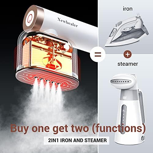 Foldable Horizontal and Vertical Handheld Steamer — photo 3