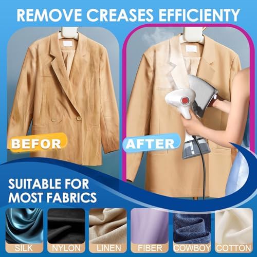 Handheld garment steamer with heat glove — photo 3
