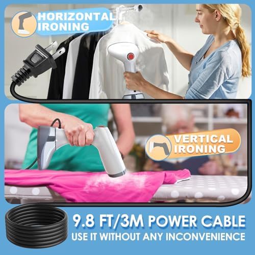 Handheld garment steamer with heat glove — photo 4