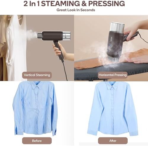 Home Use Dual Voltage Steamer and Iron Kit — photo 5