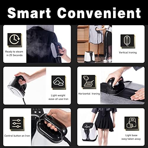 Upright professional 2200W standing garment steamer — photo 4