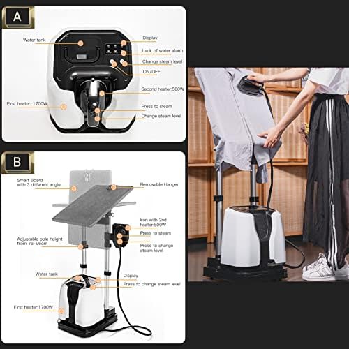 Upright professional 2200W standing garment steamer — photo 5