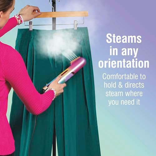 Pink compact vibes garment steamer 800W — photo 3