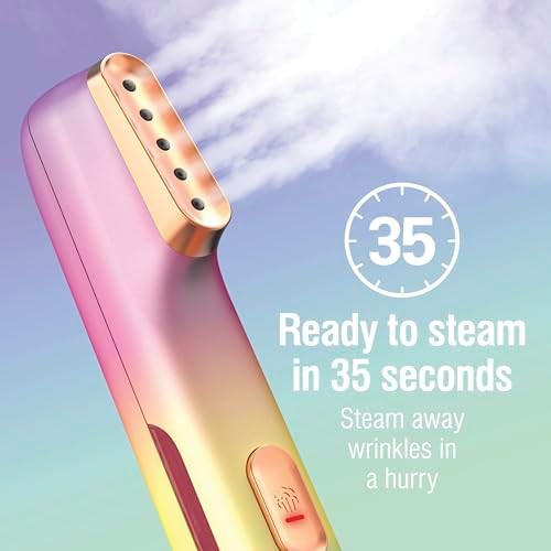 Pink compact vibes garment steamer 800W — photo 4