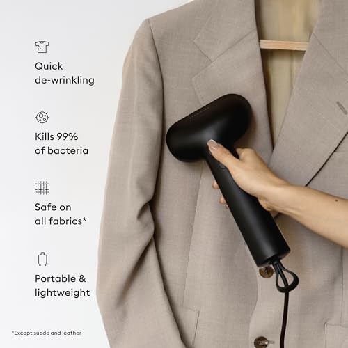 Black Cirrus X portable handheld steamer — photo 3