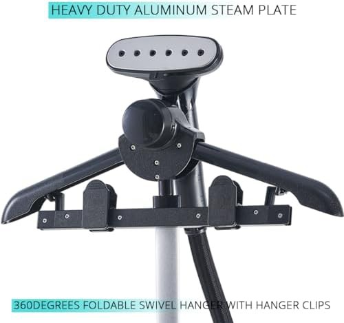 White Standing Commercial Steamer with Accessories Pack — photo 3
