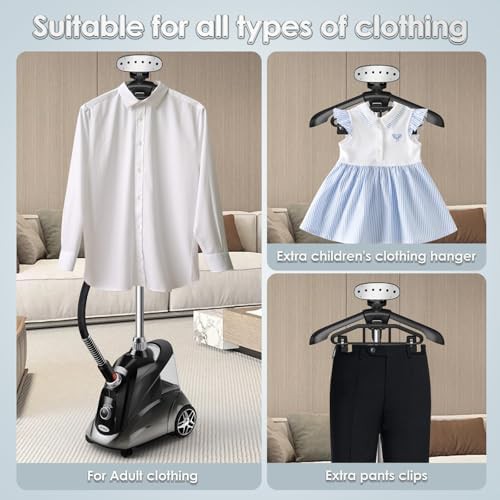 Standing garment steamer with extra large tank — photo 3