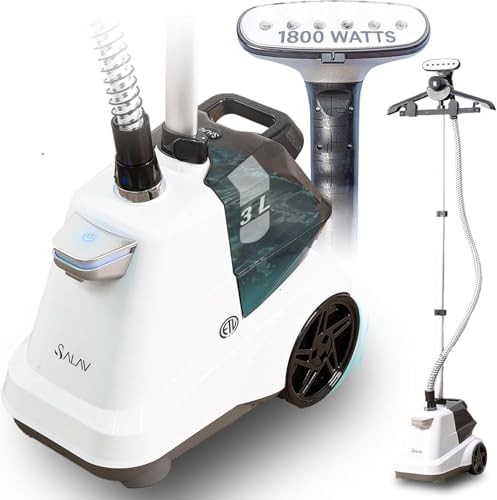 Renewed white commercial steamer with foot pedals