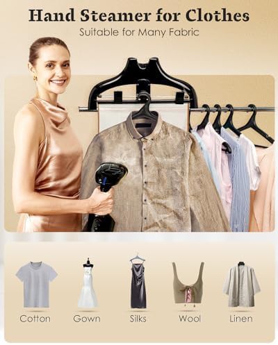 Handheld 1800W Fabric Steamer with Heat Glove — photo 4