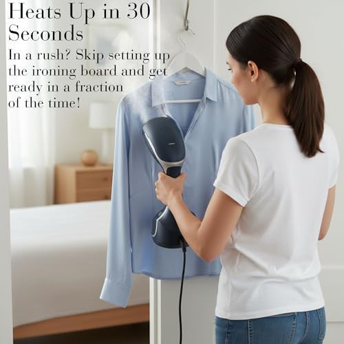 Self cleaning handheld garment steamer 1600W — photo 3