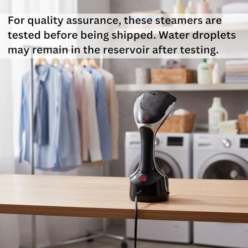 Self cleaning handheld garment steamer 1600W — photo 4