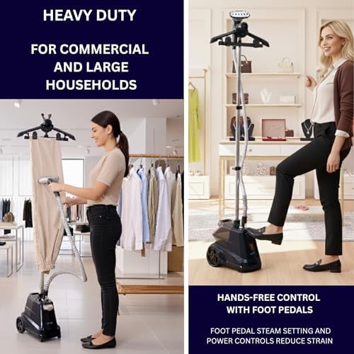 Commercial garment steamer with 3L tank — photo 4
