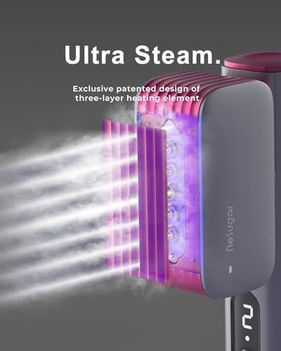 Pink Dual Voltage Travel Garment Steamer — photo 4