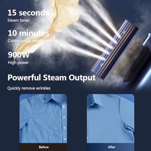 Blue Lightweight Handheld Fast Heat Steamer — photo 5