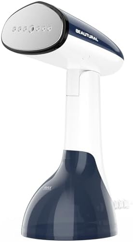 White handheld garment wrinkle remover 1200W
