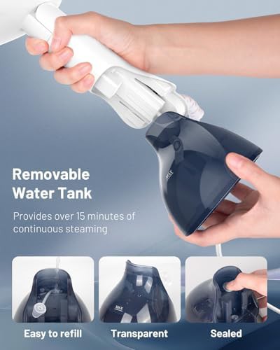 White handheld garment wrinkle remover 1200W — photo 5