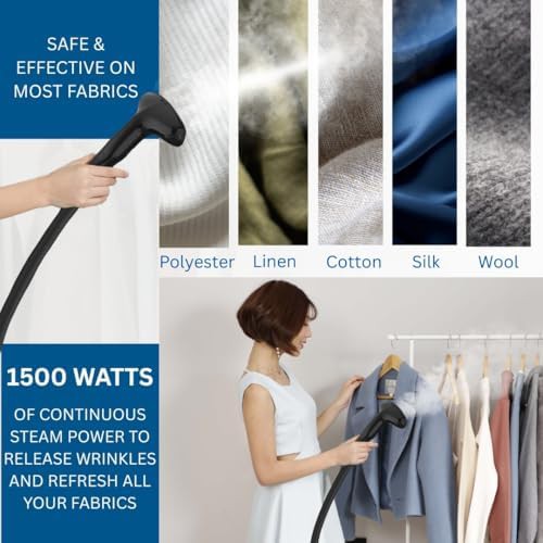Full size garment steamer with safety auto-off — photo 3