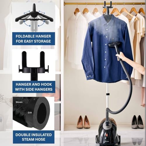 Full size garment steamer with safety auto-off — photo 4