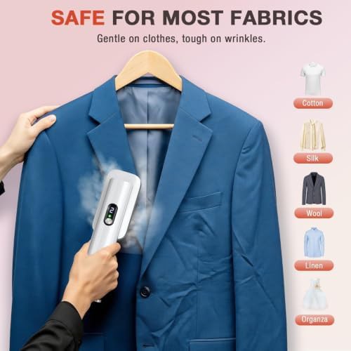 Dual voltage handheld steamer for business travel — photo 3